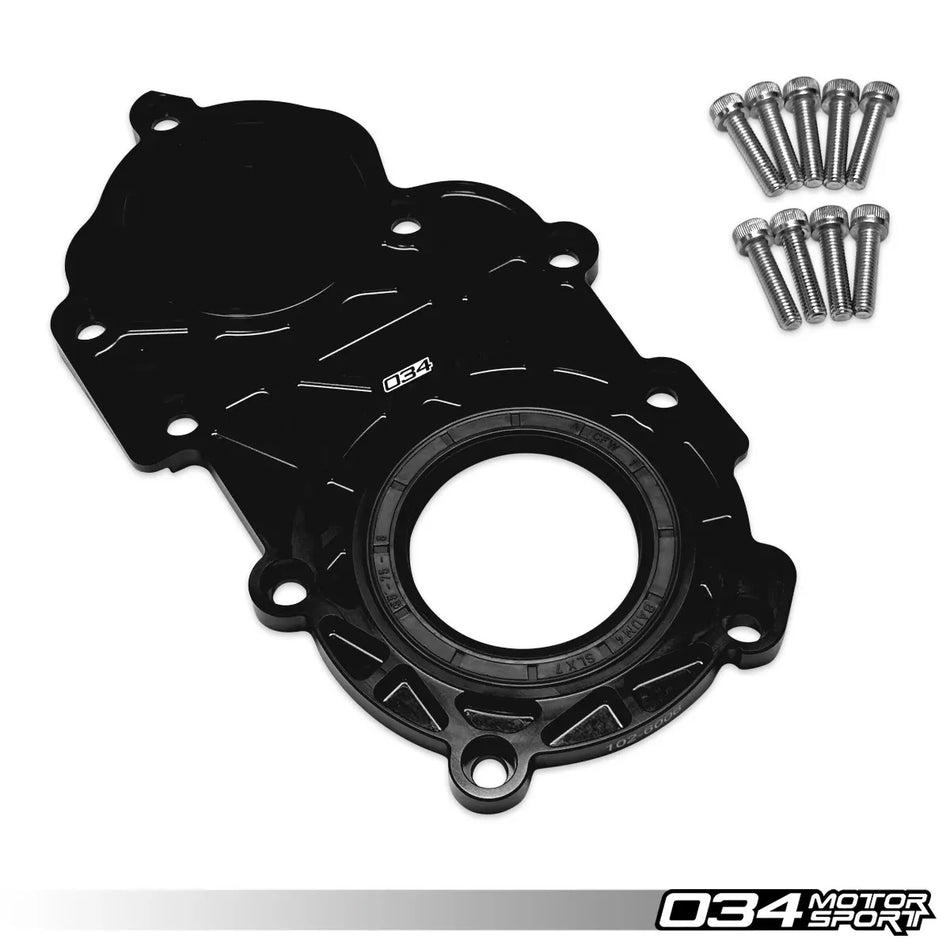 034Motorsport Billet Aluminium Front Main Seal - Audi B8/B8.5/C7 EA837 3.0T Supercharged