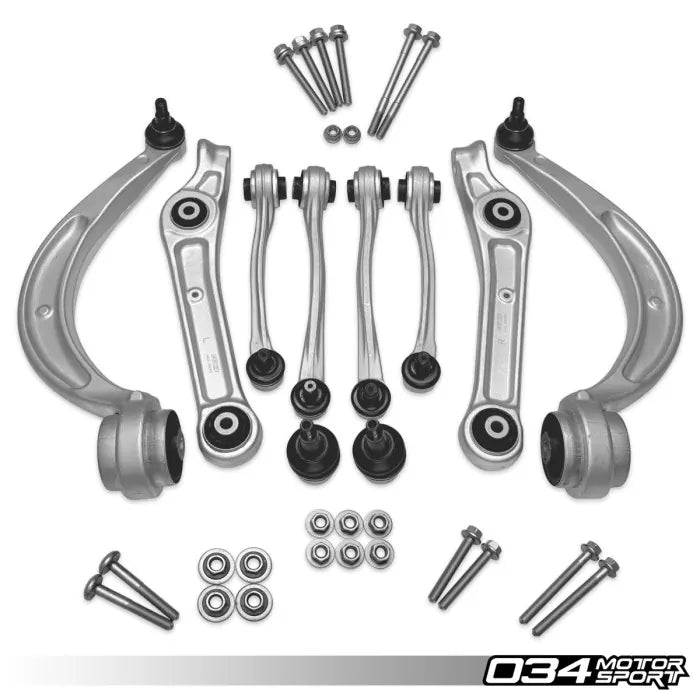 034Motorsport Density Line Control Arm Kit - Audi B9/B9.5 A4/S4/RS4/A5/S5/RS5 - 034-401-1074