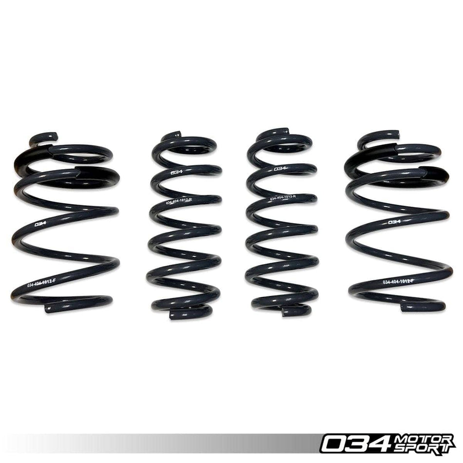 034Motorsport Audi A3/S3 8V Lowering Springs - Non Magride - 034-404-1012