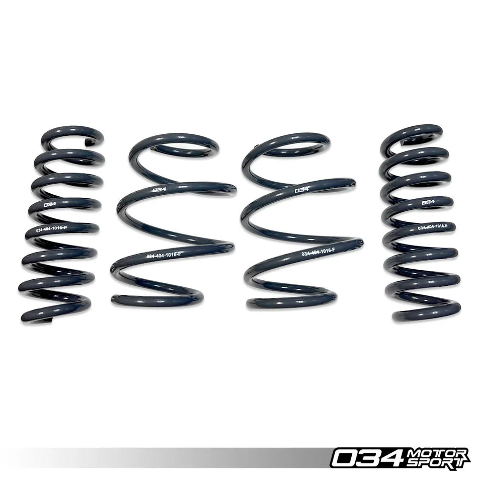 034Motorsport Dynamic+ Lowering Springs, BMW F30/32 Chassis - 034-404-1016