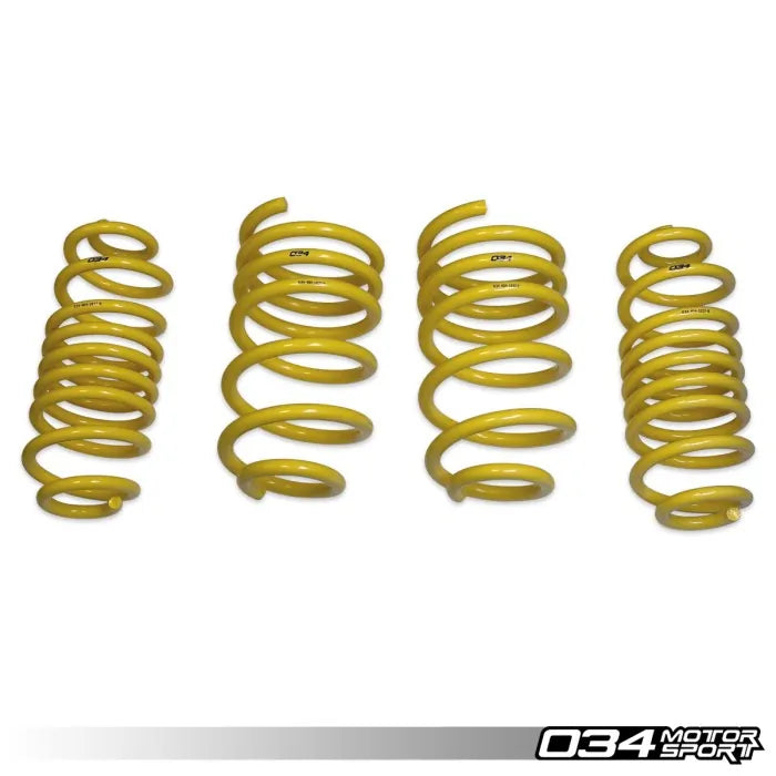 034Motorsport Dynamic+ Lowering Springs - Porsche Macan 95B V6 Models w/ PASM - 034-404-1037
