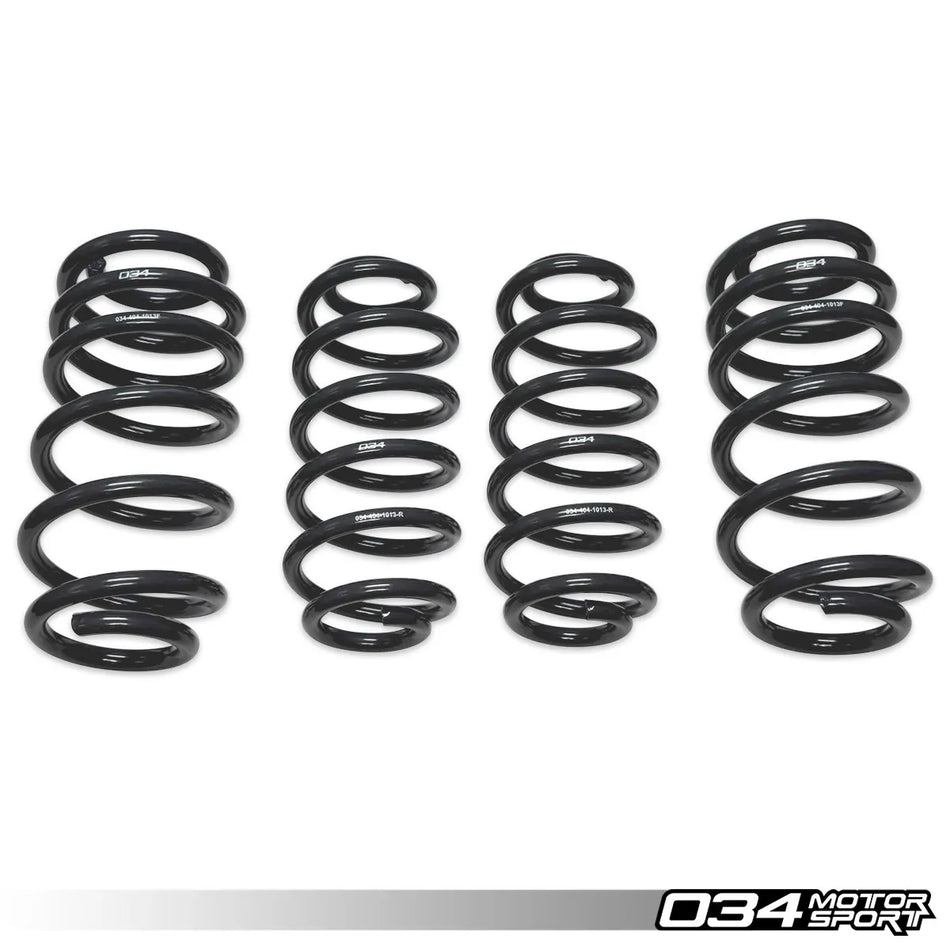 034Motorsport Dynamic+ Lowering Springs - Audi B8/B8.5 A5/S5 - 034-404-1013