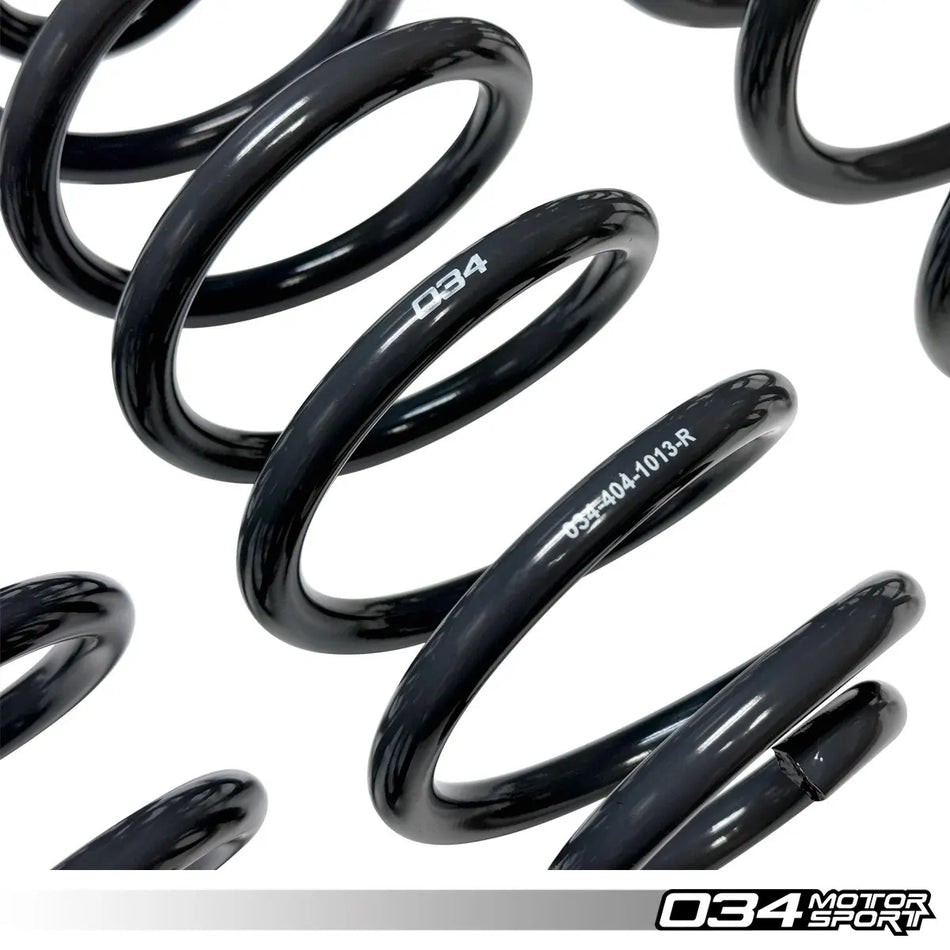 034Motorsport Dynamic+ Lowering Springs - Audi B8/B8.5 A5/S5 - 034-404-1013