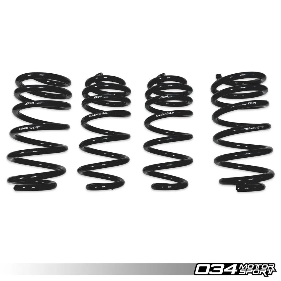 034Motorsport Dynamic+ Lowering Springs - Audi B9/9.5 RS5