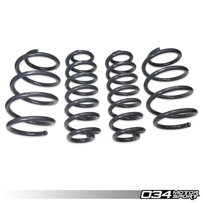 034Motorsport Audi Q3 F3 2.0T - Dynamic+ Lowering Springs - 034-404-1026