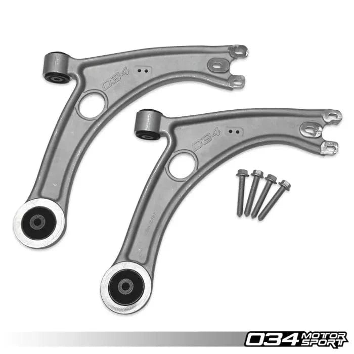 034Motorsports (MQB EVO) Dynamic+ RCO Control Arms - Volkswagen Golf GTI/R MK8 & Audi A3/S3 8Y -034-401-1077.