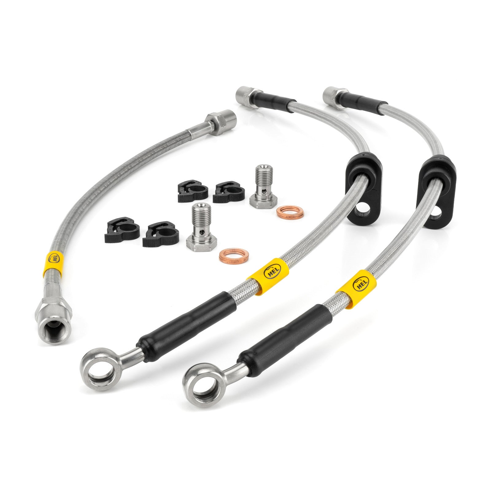 HEL Performance Braided Brake Lines - Aston Martin DB4 (3 Line)