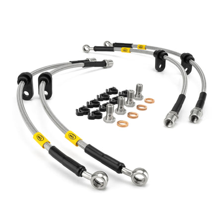 HEL Performance Braided Brake Lines - Daihatsu Charade 1.6 GSXi 1993-1996 (4 Line)