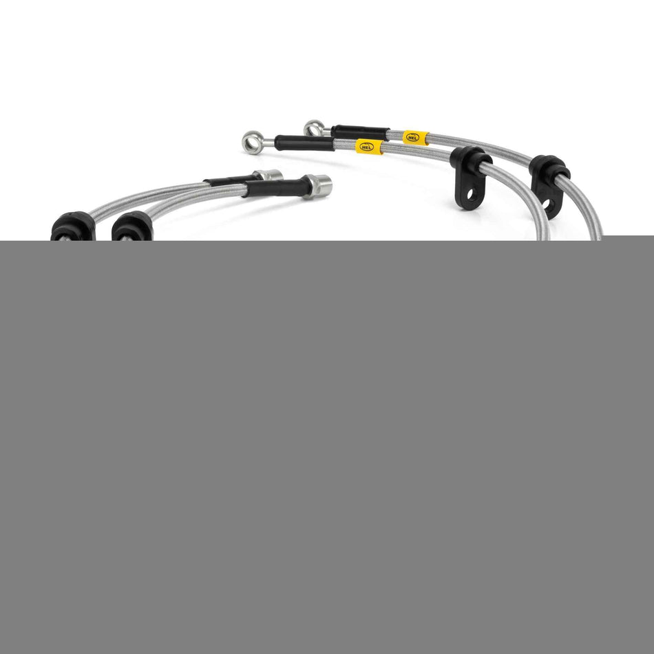HEL Performance Braided Brake Lines - Seat Leon 5F 2.0 Cupra 265/280 with Manual Parking Brake excluding Brembo Calipers (12mm Banjo Fittings on Rear) -2013 (4 Line)