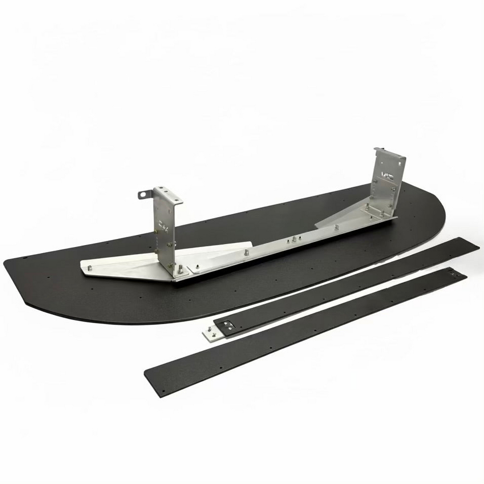 CJM Industries Front Chassis Mounted Splitter Gen 2 - Golf R MK7.5 (2018-2021)