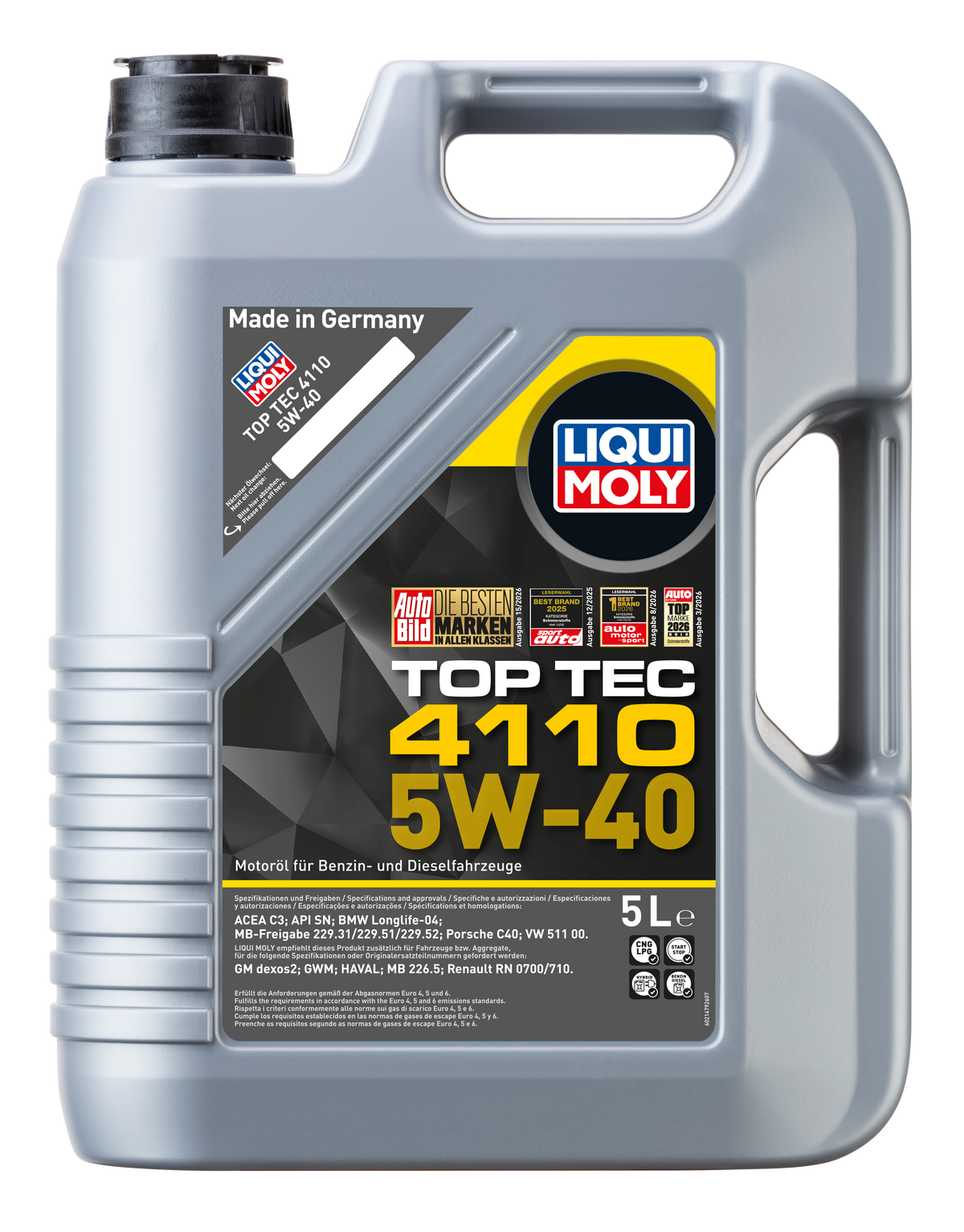 LIQUI MOLY Top Tec 4110 5W-40 5L