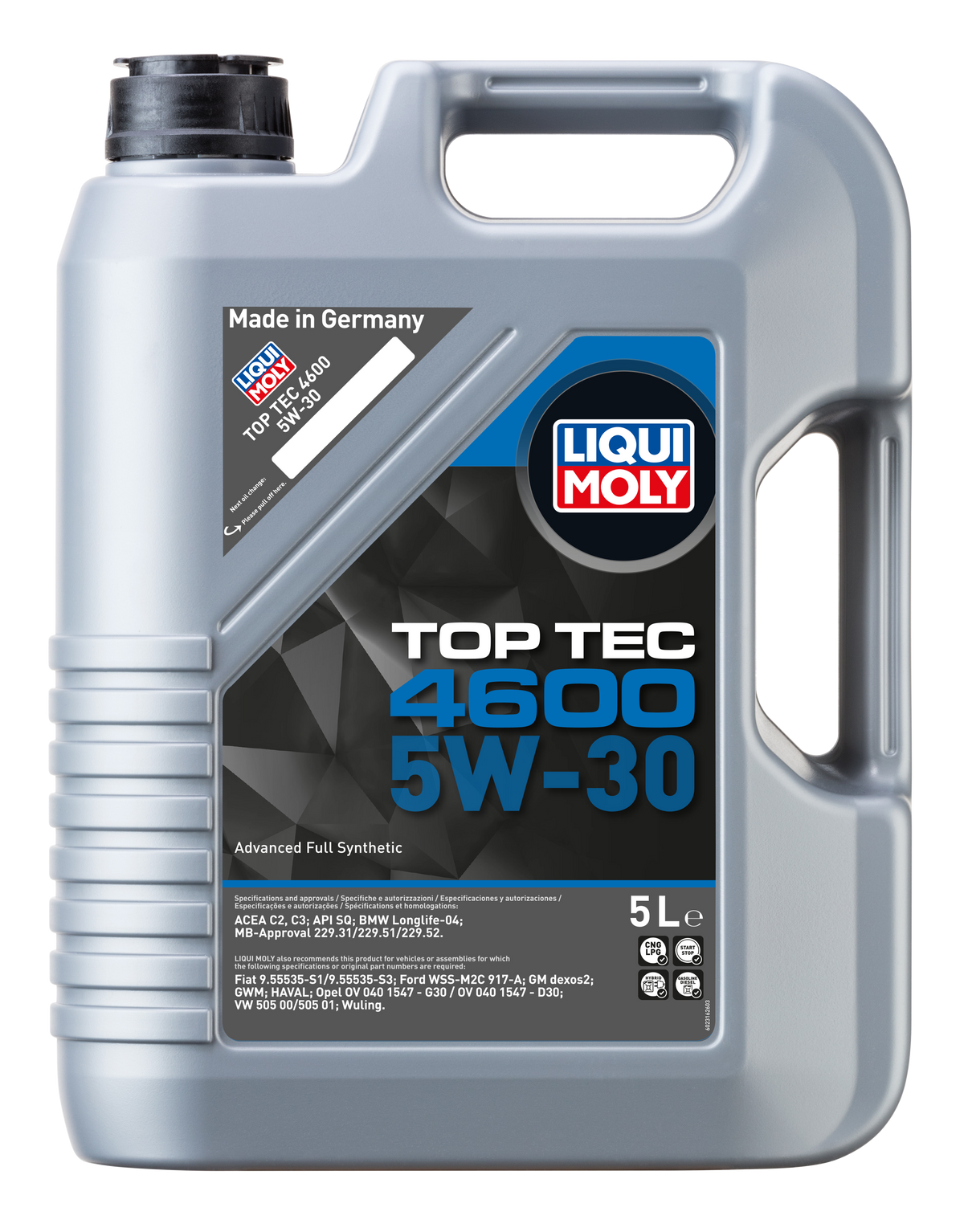 LIQUI MOLY Top Tec 4600 5W-30 5L