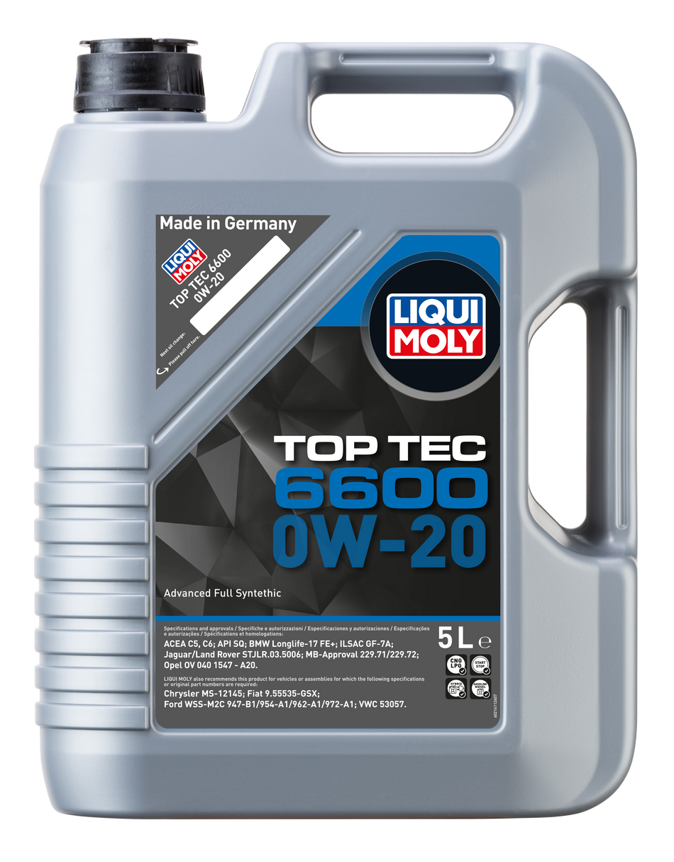 LIQUI MOLY Top Tec 6600 0W-20 5L