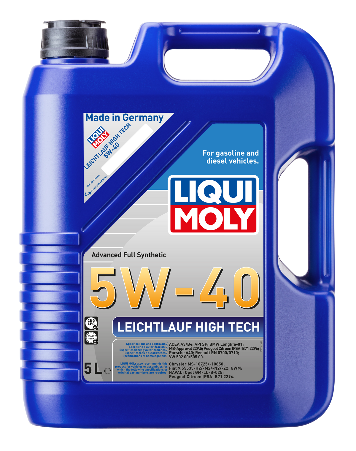 LIQUI MOLY Leichtlauf High Tech 5W-40 5L