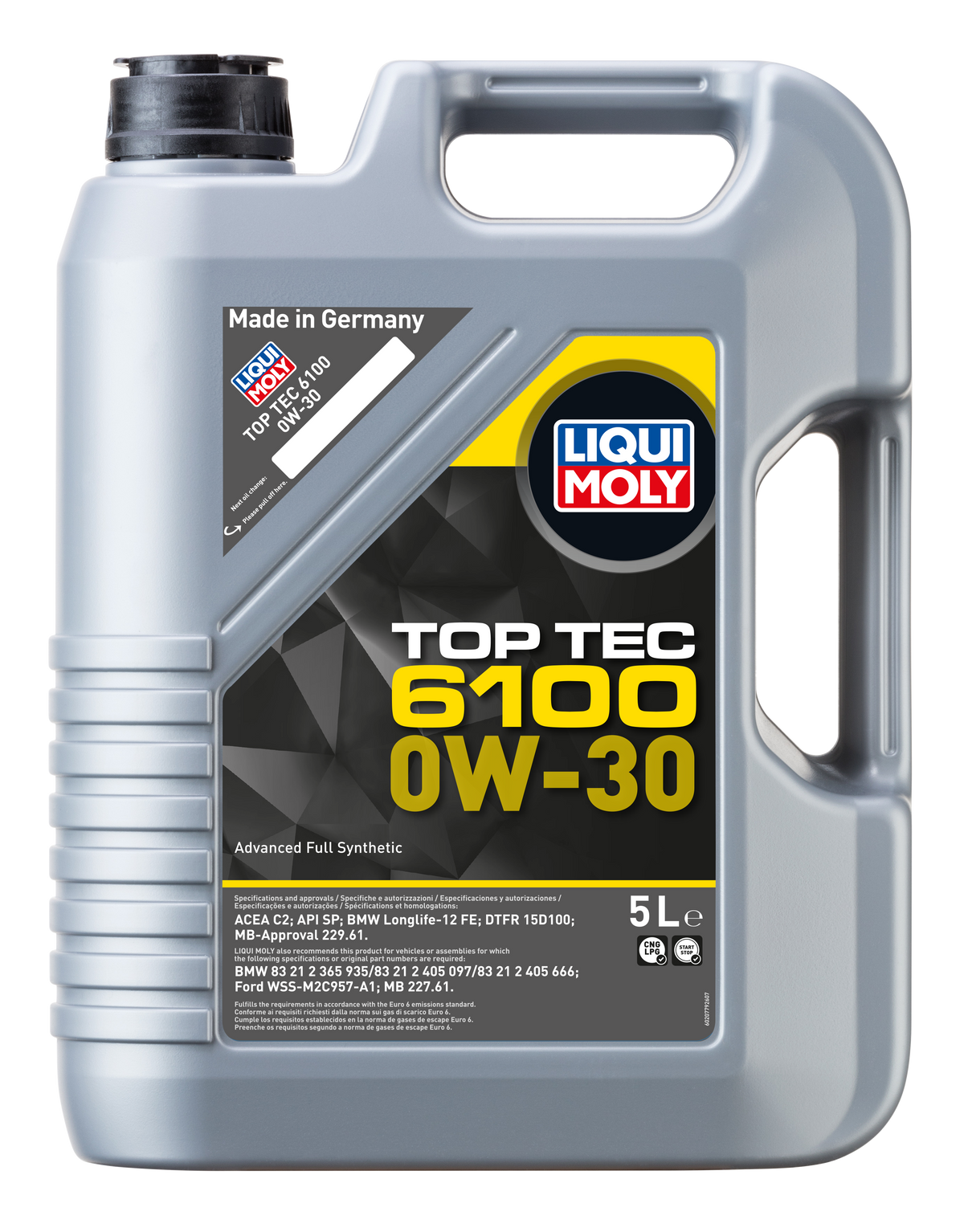 LIQUI MOLY Top Tec 6100 0W-30 5L