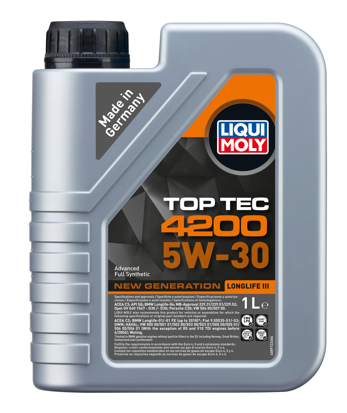 LIQUI MOLY Top Tec 4200 5W-30 New Generation 1L