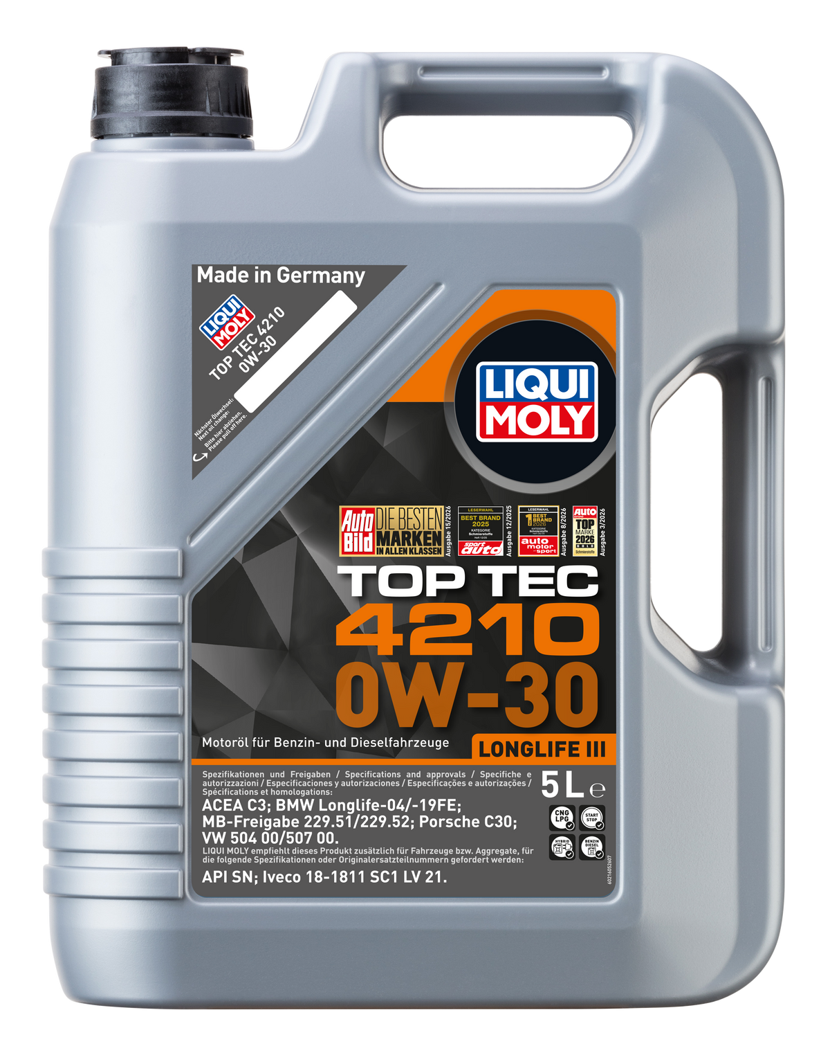LIQUI MOLY Top Tec 4210 0W-30 5L