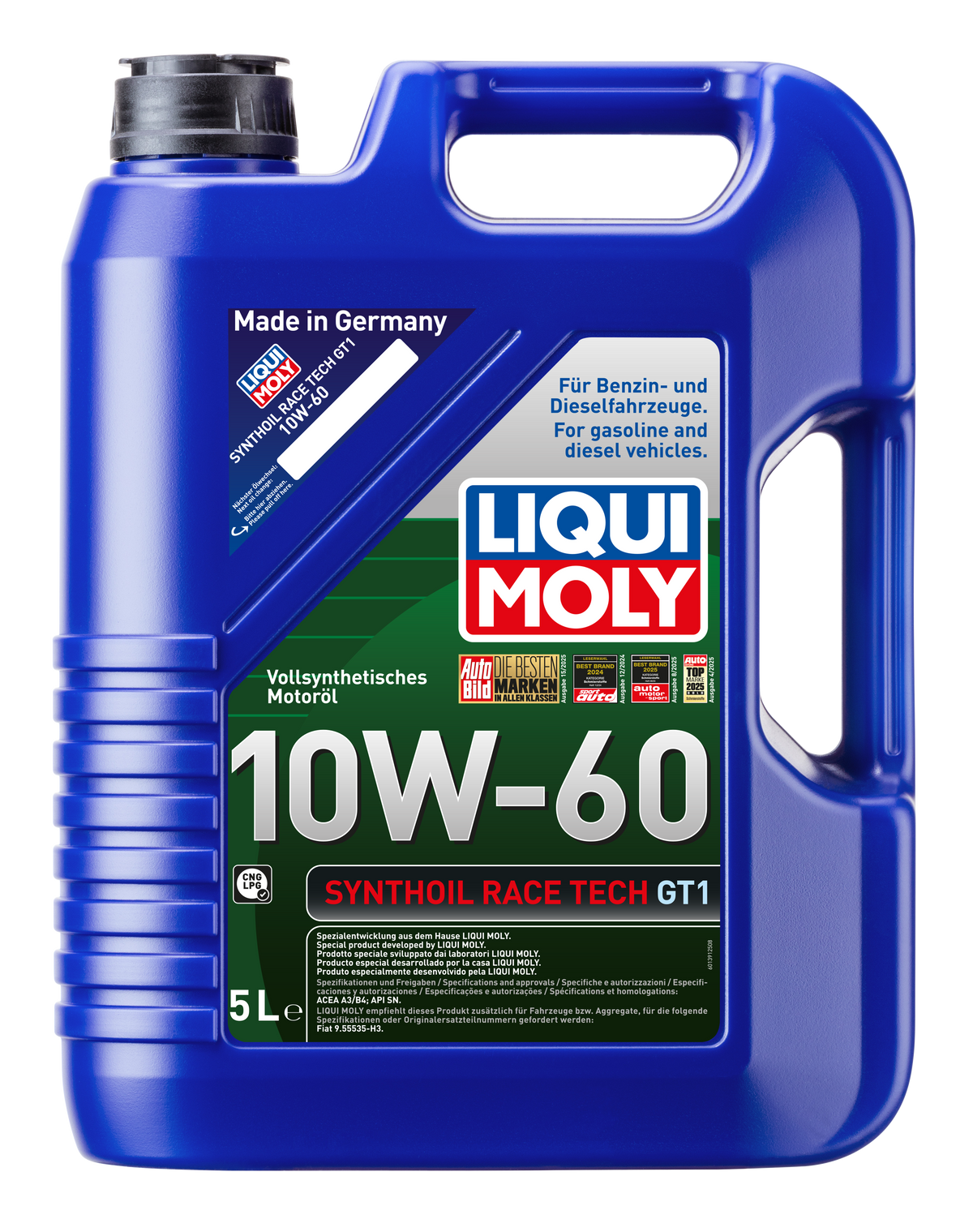 LIQUI MOLY Synthoil Race Tech GT1 10W-60 5L