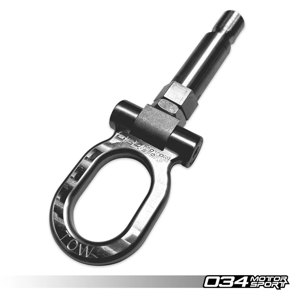 034Motorsport Stainless Steel Tow Hook - 100mm for Audi 8Y A3/S3 - 034-605-0028