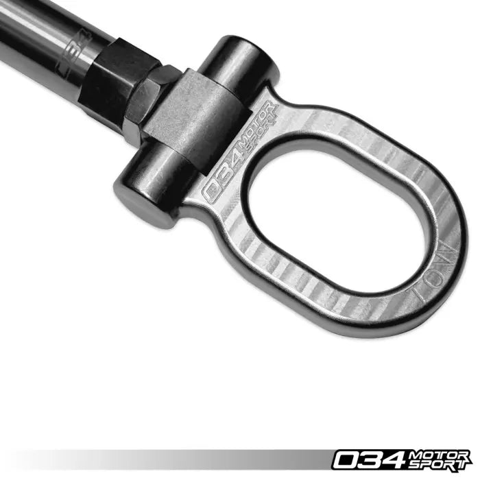 034Motorsport Stainless Steel Tow Hook for Large Chassis Audi and Porsche - 034-605-0033