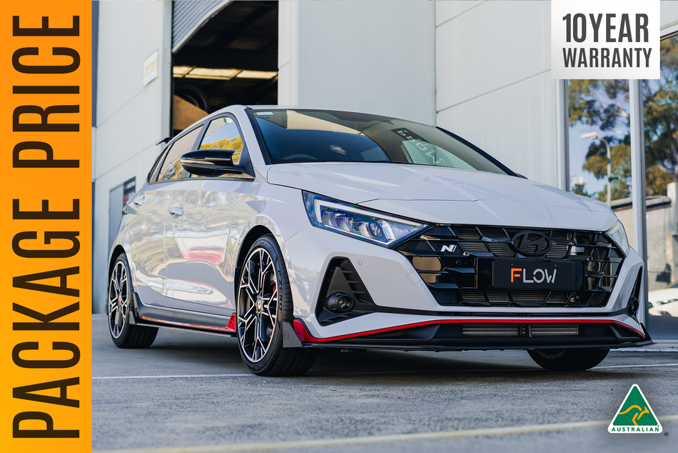 Flow Designs i20 N BC3 Facelift - Full Lip Splitter Set