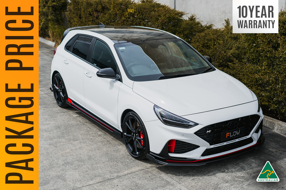 Flow Designs i30N Hatch PDE V6 FL2 2025+ Full Lip Splitter Set