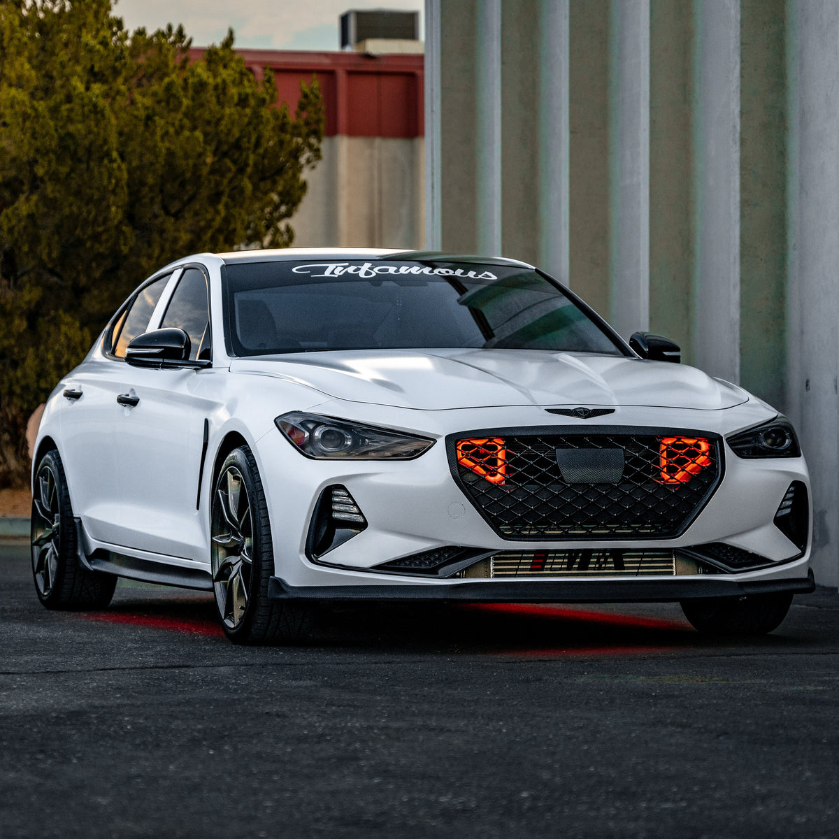 Velossa Tech BIG MOUTH LIT KIT | LIT Flares and Controller Only | Genesis G70 2017-2021 — view 6