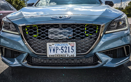 Velossa Tech Dual BIG MOUTH Ram Air Intake Snorkels | Genesis G80 (3.3T/5.0) 2015-2020 — view 5