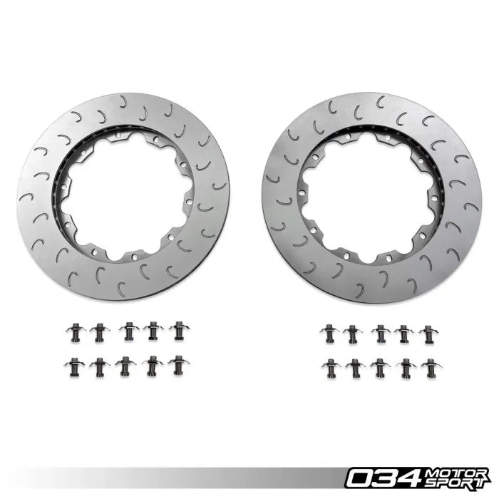 034Motorsport Replacement Rear Rotor Ring Set, 370mm - Audi B9 S4/S5 - 034-304-2019