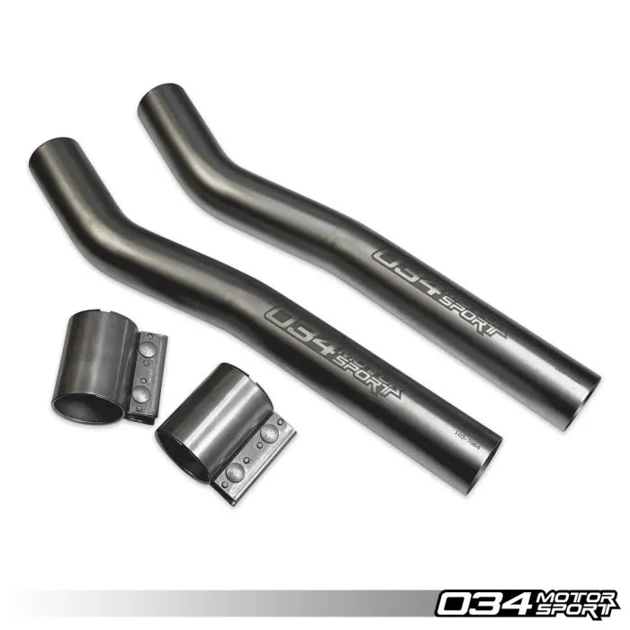 034Motorsport Res-X Front Resonator Delete - Audi SQ5 3.0T B9/B9.5 - 034-105-7064