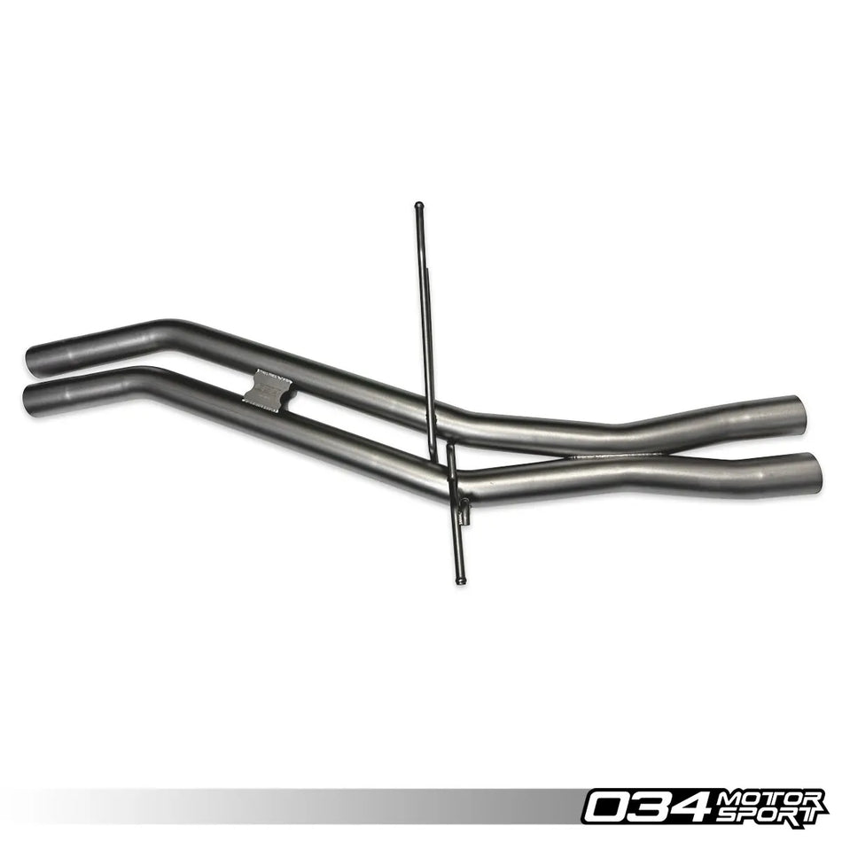 034Motorsport Res-X Resonator Delete and X-Pipe - Audi B8 Q5 3.0 TFSI - 034-105-7059