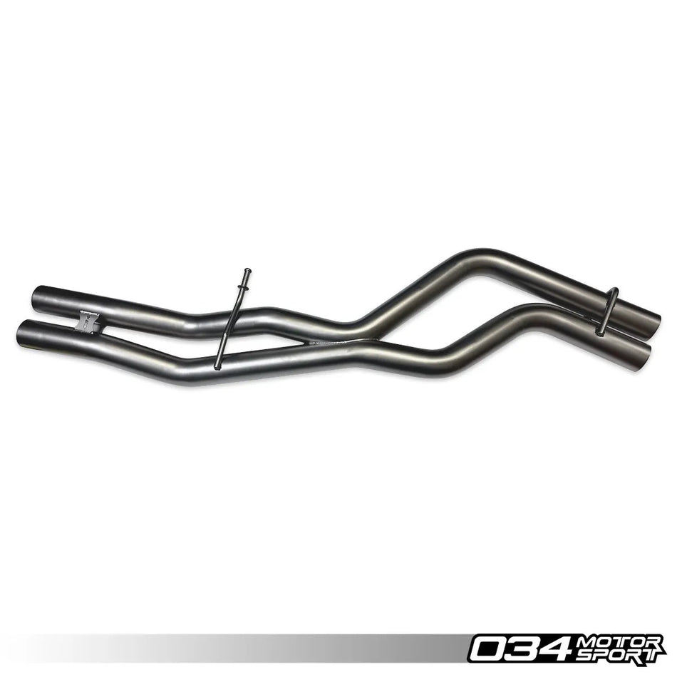 034Motorsport Res-X Resonator Delete and X-Pipe - Audi B9/B9.5 SQ5 3.0TFSI - 034-105-7054