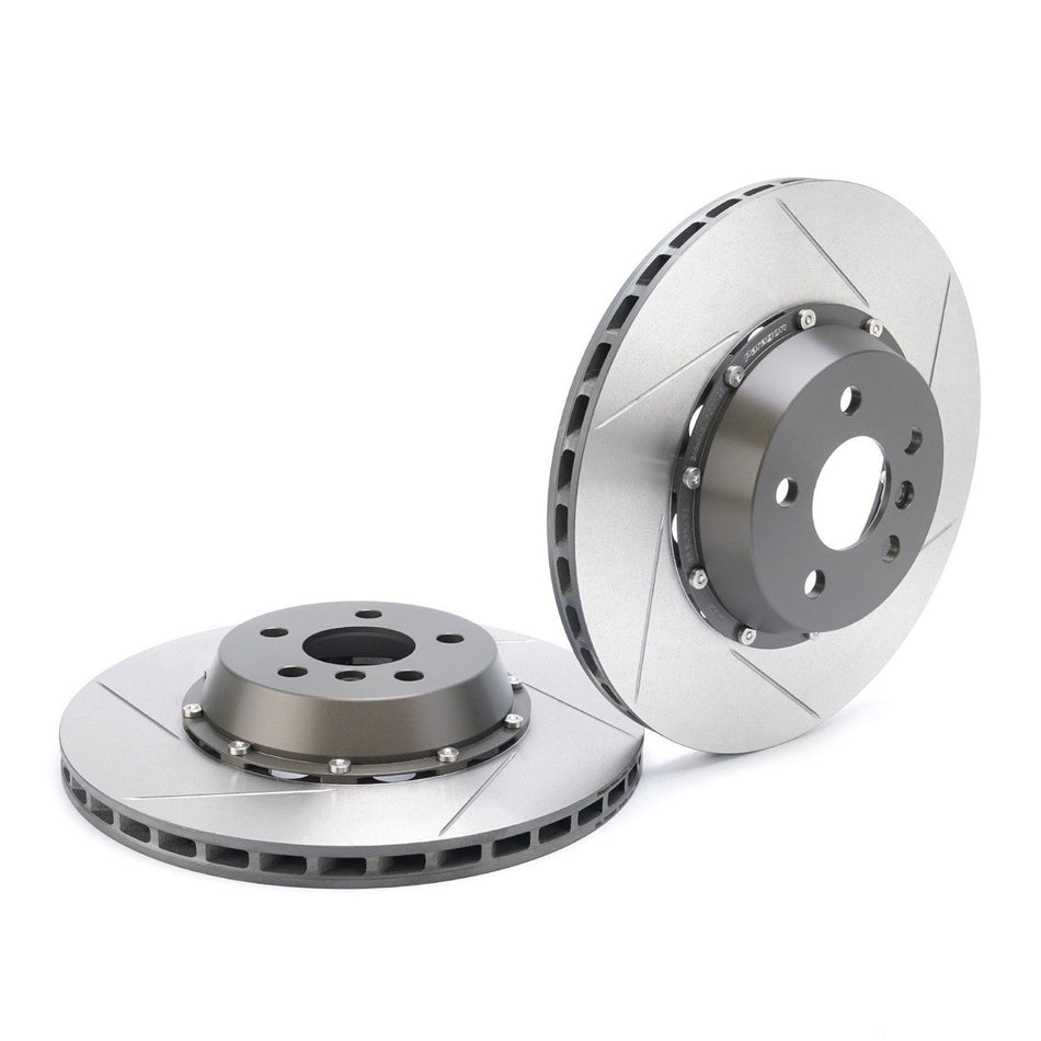 2 Piece Rotors Rear 14" S650 Mustang GT Performance Pack Dark Horse