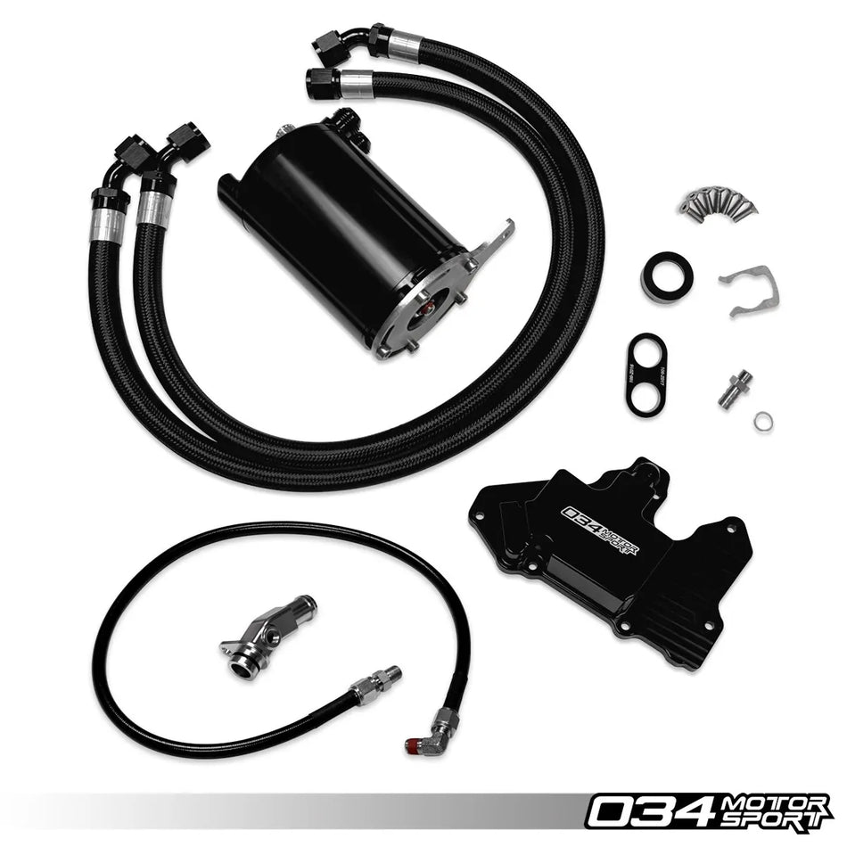 034Motorsport Stage 2 Billet Catch Can Kit - Audi 8V A3 & Volkswagen MK7 GTI - 034-101-1019