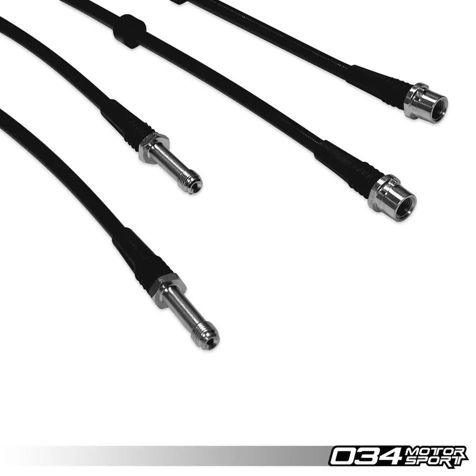 034Motorsport Stainless Steel Braided Brake Lines - Audi C7 A6/A7 & S6/S7