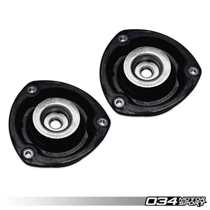 034Motorsport Strut Mount (x2) Street Density. Volkswagen Golf MK7 GTI/R & Audi 8V S3/TT/TTS/RS3 (MQB) - 034-601-1034.