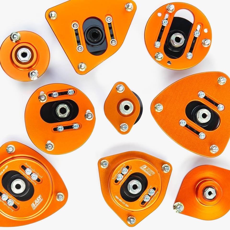 AST Adjustable Camber Top Mount Set - BMW M3 (F80) / M4 (F82/F83) Pre-LCI (3-Bolt)