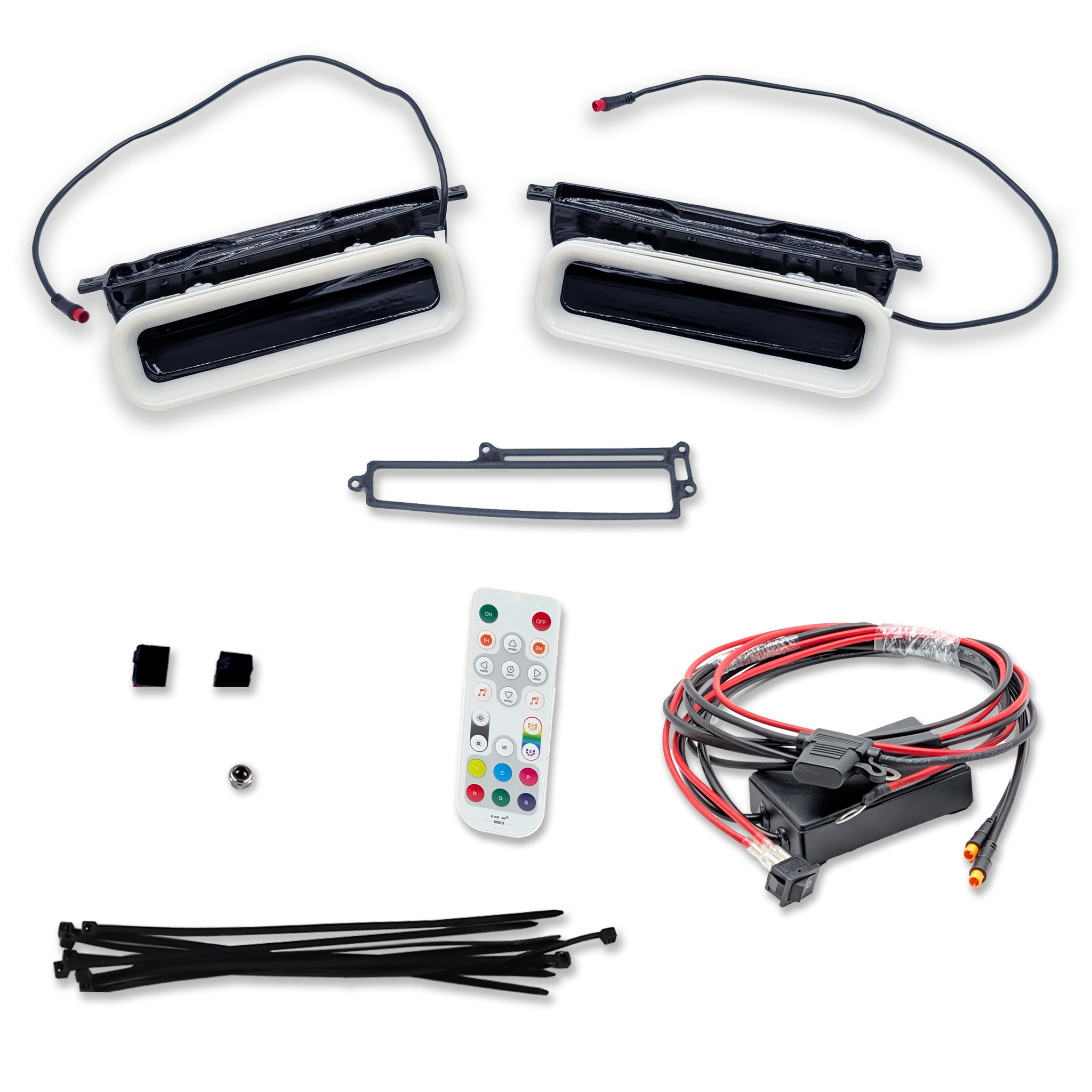 Velossa Tech Dual BIG MOUTH LIT KIT Ram Air Intake Snorkels | Volkswagen Golf GTI (MK7/MK7.5) 2015-2021